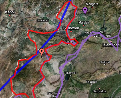 Waziristan map