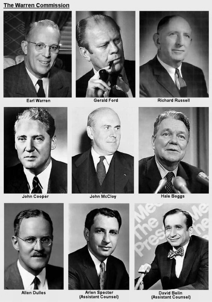 Warren Commission portraits